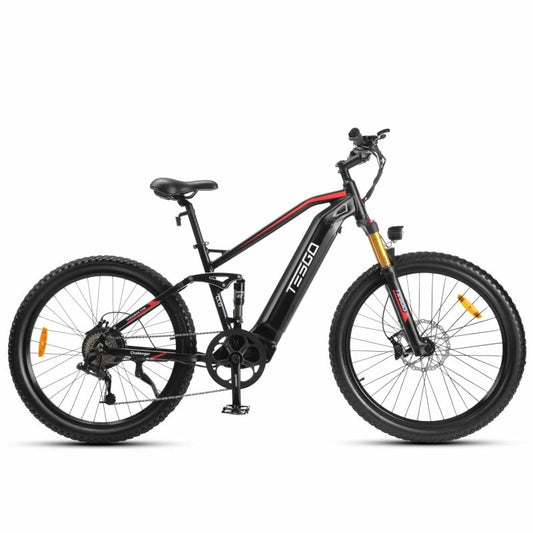 Tesgo Challenger electric bike 27.5inch fat tire alloy frame with 48V 16AH battery 500W motor