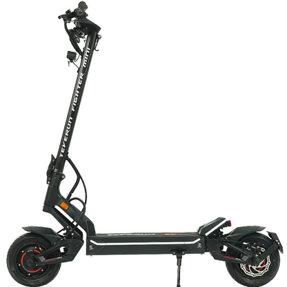 Teverun fighter mini electric scooter with 52V 15.6AH lithium battery and 1000W*2 dual motor